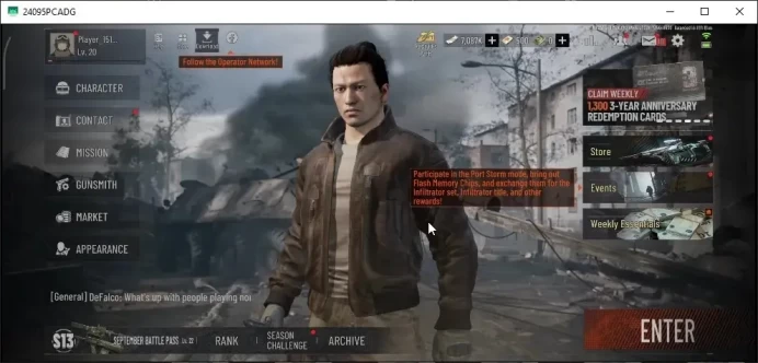 MOBILE|Lvl 20|Storage Value 9.3M|Cash Value 7M|OF AKM,BS QC61|1 Set Outfit|CN ON|Log Infinite|Takemail|Check SS|(AB3943)
