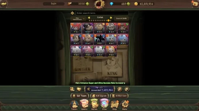 ASIA|7,4M CC|485 DM|5 LR,15 UR +Manny Collabs|Roxy3/6,HK Esca3/6,Reinhard,MerEsca3/6,EliMeli3/6,DKM5/6,ODIN,N Meli,Etc|SDS5268