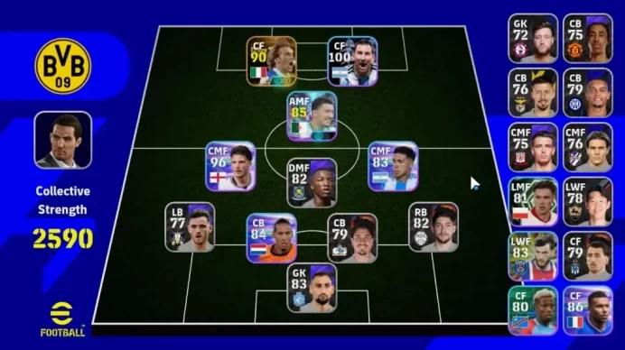 Android|Power 2590|Big Time Alessandro Del Piero 19 Jun'00|Show Time Ibrahim Maza,Lionel Messi|PES2027|Take Mail|(EF4042)