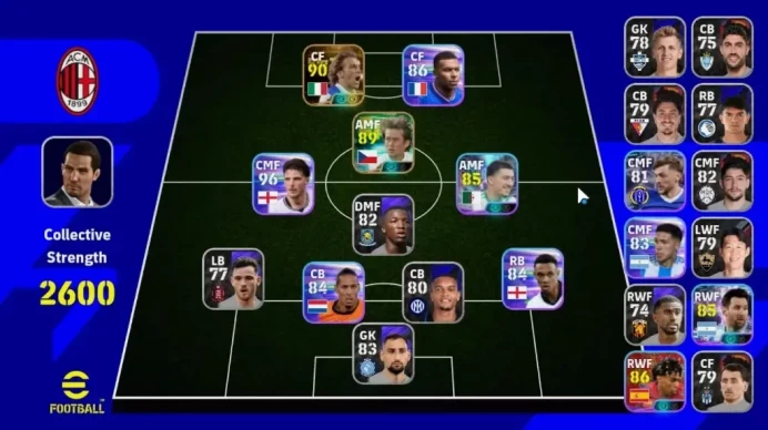 Android|Power 2600|Big Time Alessandro Del Piero 19 Jun'00|Epic Tomas Rosicky|Show Time Ibrahim Maza,Etc|PES2027|(EF4040)