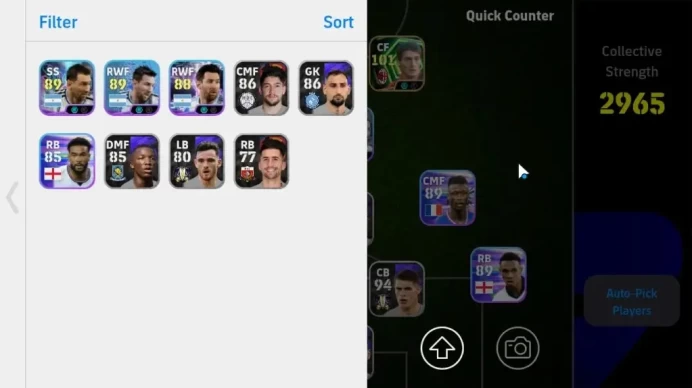 Android|Power 2965|Big Time K. Kvaratskhelia 28 Apr'26|Epic Gianluca Zambrotta,Daniele Massaro|5 Show Time|PES2027|(EF4041)
