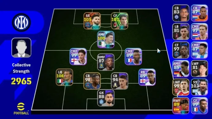 Android|Power 2965|Big Time K. Kvaratskhelia 28 Apr'26|Epic Gianluca Zambrotta,Daniele Massaro|5 Show Time|PES2027|(EF4041)