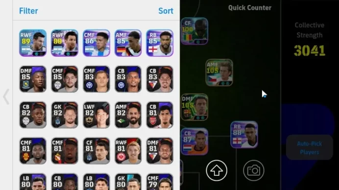 Android|Power 3038|Epic Xavi,Tomas Rosicky,Daniele Massaro,Aubameyang|Show Time Johan Manzambi,Etc|PES2027|Take Mail|(EF4043)