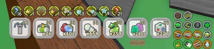 ROBLOX6950 // ACCOUNT WITH Bear Bee, Cub Buddy /50 BEES, 17-18 HIVE, 97t total /UPGRADE IN OTHER MODES