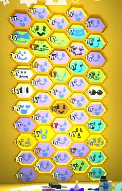 ROBLOX6954 // ACCOUNT WITH 50 BEES/ 17 BLUE HIVE /48T HONEY TOTAL /GOOD BIKES