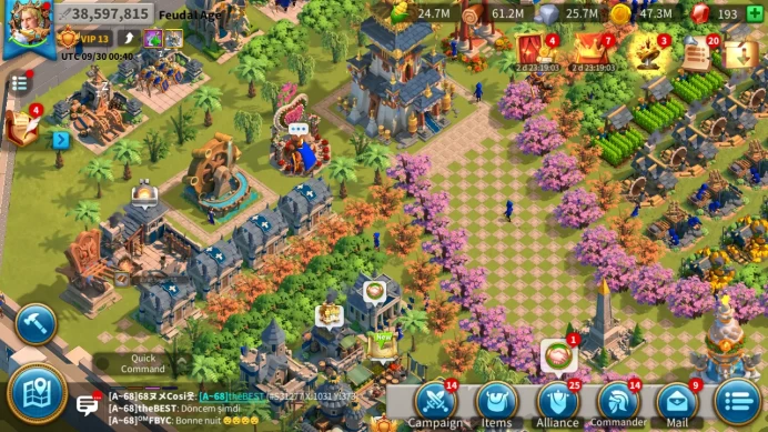 RISE126: 38M Might - Vip 13 - 21 PP - 2 Farm - Castle 23
