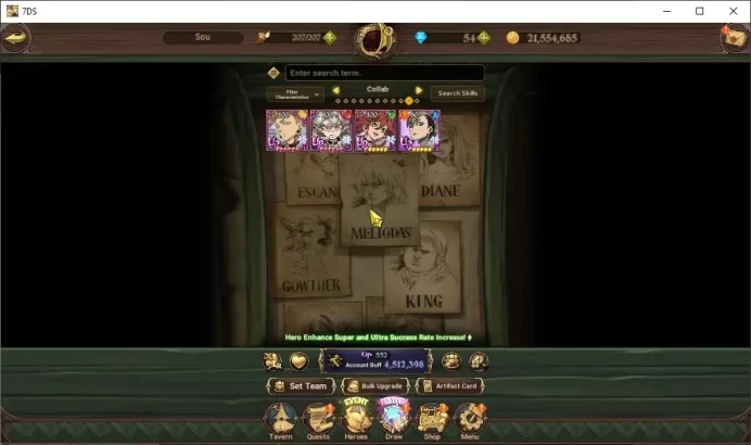 ASIA|4.5M CC|30 LS|6 LR,9 UR +FullCollab Gachia|LMeli2/6,Helbram2/6,P Eli2/6,NMeli,Melascula,Percival,Meresca2/6 Etc|SDS5270
