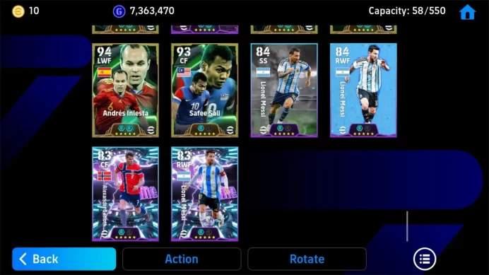 Android|PW 3223|Epic Dembele Baggio MessiBarca NeymarJr OliverKhan Viera Cannavaro Ferrer,etc| EFB3815B