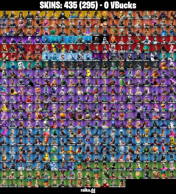 435 SKINS | GOLD KRATOS | LEVIATHAN AXE | CLUTCH | REAPER | CANDY AXE | SNAKE EYES | MAJOR LAZER | SPIRIT SNIPER | CURSE BUSTER | GRIND