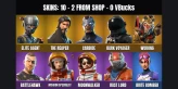 [PC/PSN/XBOX] 10 skins ✅ The Reaper ⚡ Take The L ⭐ Elite Agent ✨ Wukong ✅ Carbide ⚡ Dark Voyager ⭐ Rust Lord ✨ Mission Specialist ✅ Battlehawk
