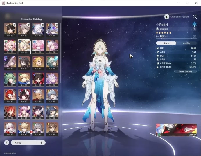 ASIA|TL 70|1 GC|3 PremTeam|22 Limited|10 Char with Signature LC| Pearl,SW999,Yaoguang E1,Cyrene Etc|Female MC|TakeMail|HSR9037
