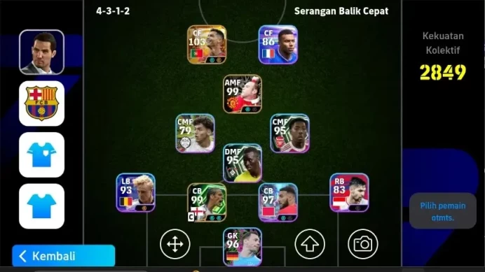Android|PW 2849|BIGT Ronaldo,Epic Ferdinand Rooney,Shwt LamineYamal Mazaouil LionelMessi,etc| EFB3818B