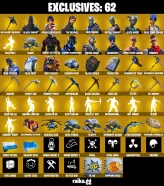 132 SKINS | OG RAIDERS RAIDER'S REVENGE BLACK AND GOLD | BLACK KNIGHT | SPARKLE SPECIALIST | REAPER | BLUE SQUIRE | ROYALE KNIGHT | ELITE AGENT