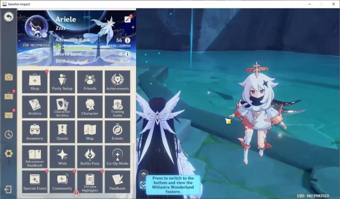 ASIA|AR 56|7 Limited Char+4(*5Wep)|Vesna,Odette,Columbina,Citlali+Sign,Sandrone,Mavuika|TakeMail(GI1561Z)