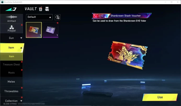 ASIA Starter|ETERNAL MP7-Burning|1 EVO Voucher|2 LEGENDARY Chest|Check SS|LogNetEase(BS1079Z)
