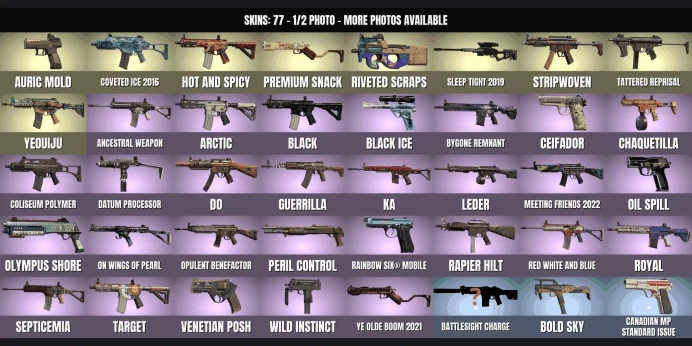 [PC + XB] ⚡【92 SKINS】✅【53 Operators】 ✅ LVL 114 ✅ READY RANKED ✅ AURIC MOLD, TATTERED REPRISAL, STRIPWOVEN, COVETED ICE 2016, HOT AND SPICY ⭐