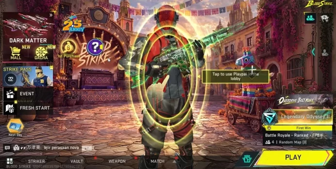 Asia | Eternal Thompson Unplugged+3 Ultra Vector,Fal Luchador,Galil Knight|2 Legendary| Rank Platinum II |NetEase|BLS6700