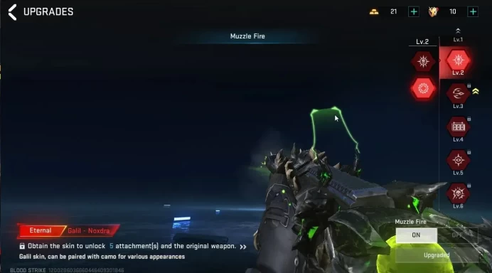 Asia | Eternal Galil Noxdra Lv2+ Legendary Nova Rebel Vogue+ 5 Striker| Rank Bronze IV |NetEase|BLS6696