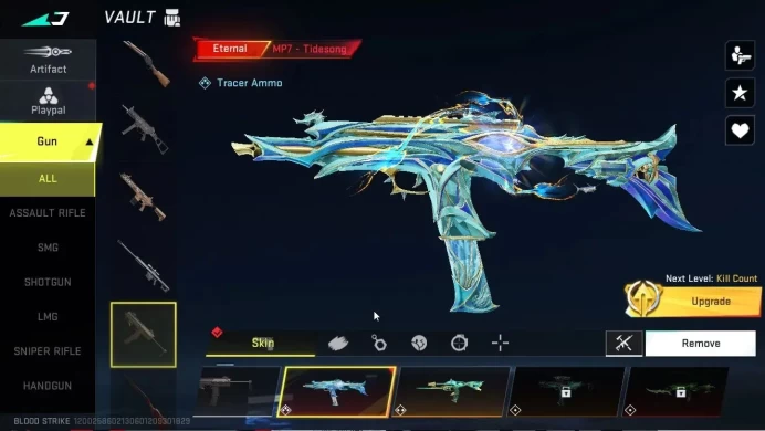 Asia|Eternal MP7 Tidesong Lv3,DeAgle+Melee Staff|Collab Mr Iguana,AOT Female Titan+Many Collab|33 Ultra|9 LMT|NetEase|BLS6695
