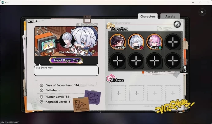 SEA|Hunter Lv.38|8 S-Class/3 Limited [Zankou,Linko,Hotori E1]+Sign|2 Gilder Limited|Mc Male|Check SS NTE350B