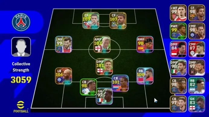 Android|Power 3059|Big Time Federico Dimarco 23 Jan'26|4 Epic Diego Costa,Luis Suarez,Paul Scholes,Steven Gerrard|PES2027|EF4016
