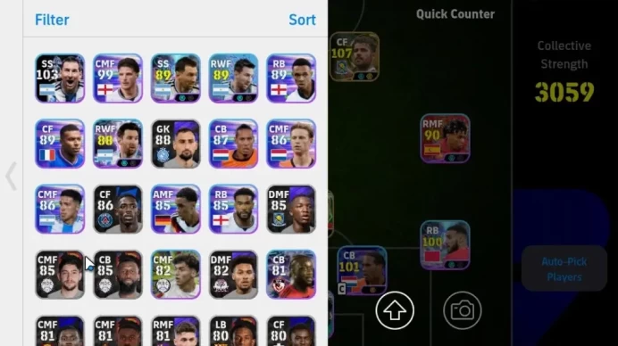 Android|Power 3059|Big Time Federico Dimarco 23 Jan'26|4 Epic Diego Costa,Luis Suarez,Paul Scholes,Steven Gerrard|PES2027|EF4016