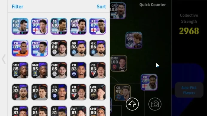 Android|Power 2968|Epic Frank Lampard,Ono Shinji|Show Time Miki Tomoya,Kubo Takefusha,Ibrahim Maza,Etc|PES2027|Take Mail|EF4048