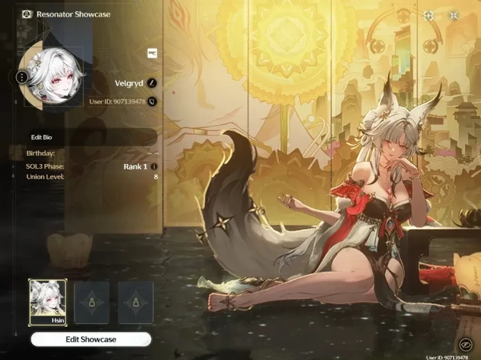 SEA |UL 8|1 Limited| ( Hsin ) |Low Exploration n Quest|Male MC|Log Kuro|Take Gmail|(WW4394)