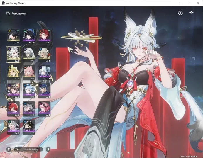 NA|UL 48|1 Limited (Hsin RC5 +Signature Weapon) +4 STD Char|Data Bank Lv 30|Female MC|Log Kuro|Take Mail|WW4398