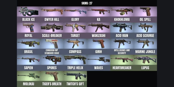 [PC + PSN] ✨【32 SKINS】✅【36 Operators】 ✅ LVL 85 ✅ READY RANKED ✅ OIL SPILL, KA, TARGET, BLACK ICE, SCALE-BREAKER, GLORY, ROYAL, DWYER HILL ✅