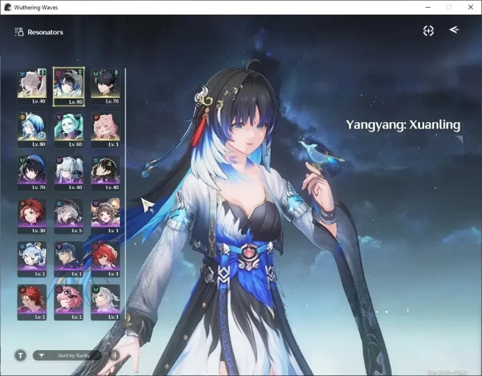 SEA|UL 54|3 Limited (Yangyang:Xuanling +Sign) Hiyuki,Rebecca +1 STD Char (Encore)|DB Lv30|Male MC|Log Kuro|Take Mail|WW4413