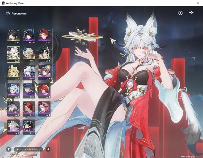 NA|UL 48|1 Limited (Hsin RC4 +Signature Weapon) +3 STD Char|Data Bank Lv 30|Female MC|Log Kuro|Take Mail|Check SS|WW4411
