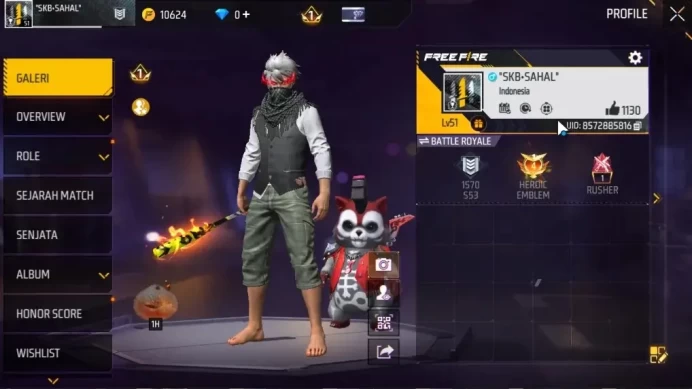 Indonesia|Scythe Moco's Arc|MP40 Blazing Heart,M4A1 Venom,XM8 Poison Pumpkin,AUG Aqua|66 Vault,18 Bundle|Log Google|(FF1502)