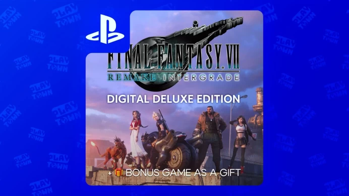 FINAL FANTASY VII REMAKE INTERGRADE Digital Deluxe Edition - PS4 PS5 - P2 (K3)