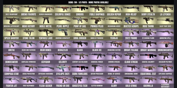 [PC + PSN] ⚡【257 SKINS】✅【74 Operators】 ✅ LVL 165 ✅ READY RANKED ✅ BERBER ORNAMENTS, TENTACLE LACE, NEKO VICTORY, COLORFUL DANCE ⭐
