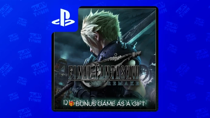 FINAL FANTASY VII REMAKE Digital Deluxe Edition - PS4 PS5 - P2 (K3)