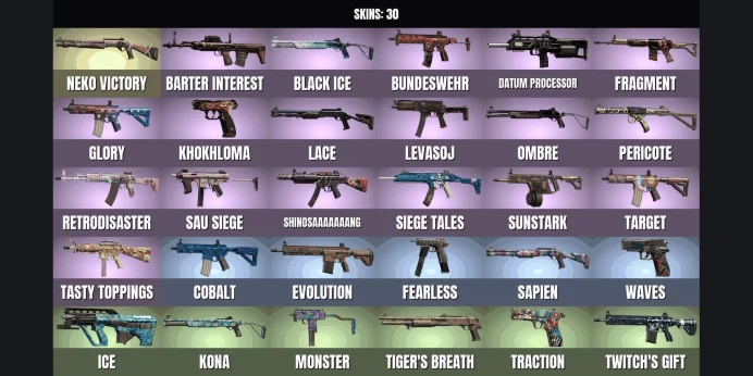 [PC + PSN] ✅【33 SKINS】✅【43 Operators】 ✅ LVL 76 ✅ READY RANKED ✅ NEKO VICTORY, SIEGE TALES, TASTY TOPPINGS, DATUM PROCESSOR, SHINOSAAAAAAANG ⚡