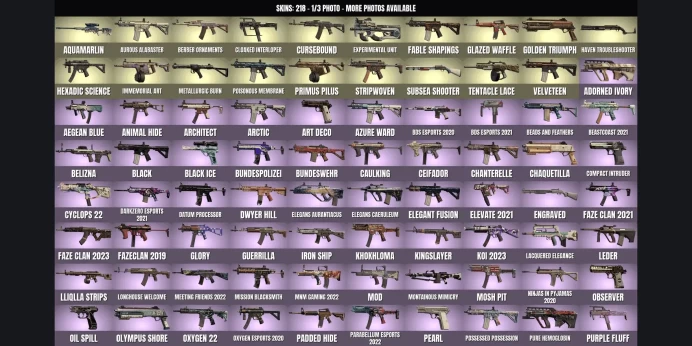 [PC + XB + PSN] ✨【303 SKINS】✅【71 Operators】 ✅ LVL 140 ✅ READY RANKED ✅ SUBSEA SHOOTER, VELVETEEN, PRIMUS PILUS, AQUAMARLIN, GOLDEN TRIUMPH ✅