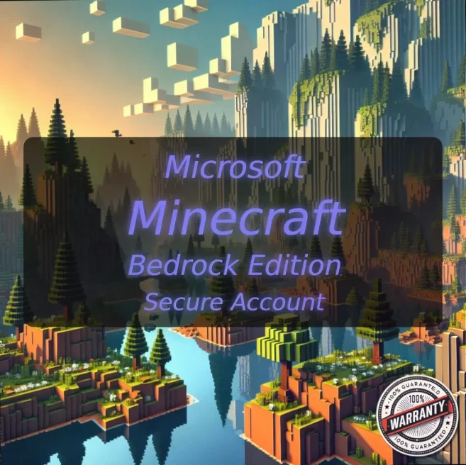 MINECRAFT | Microsoft | Bedrock Edition | Hypixel NO BAN | Data Change | Quick Delivery #LOT-143595