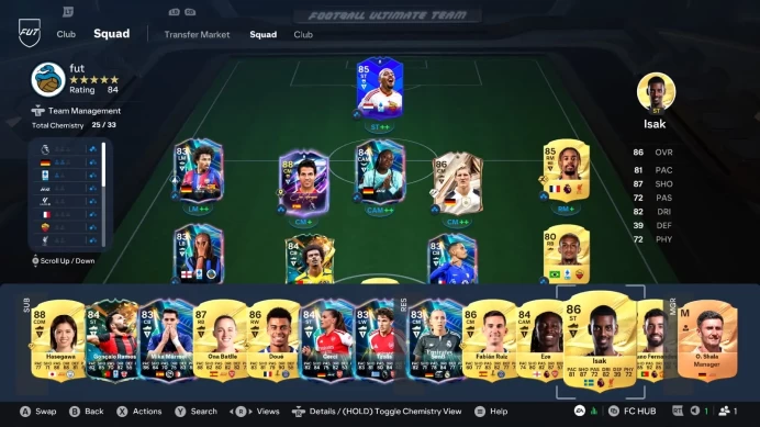 FC27 |1.35M+ COINS|780 Token Gallery|(HOLO)CESC FÀBREGAS |86 SCHWEINSTEIGER| (TOTM)Malen | DIVISION 3 Qualified For Champions|EA PLAY PRO