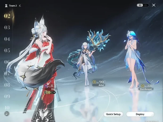 SEA |UL 64|9 Limited|2 Teams|(Aemeath,Hsin,Jinhsi,Xiangli Yao)+Sign,Denia,Chisa,Shorekeeper,Etc|Male MC|Log Kuro+Googlel|WW4424