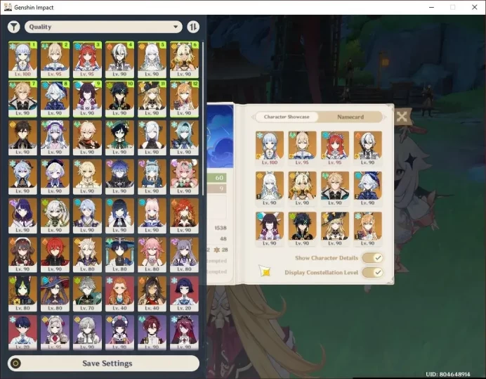 ASIA|AR 60|31 Limit+39(*5 Wpn)|Many PremTeam+Outfit|(Arlecchino C6,Nilou C6,Eula C6,Ayaka C6,Furina C2,ZibaiC1)+Sign,Etc|GI1619Z
