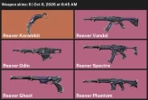 【AP】 6 Skins | Reaver Karambit + Reaver Vandal + Reaver Odin + Reaver Spectre + Reaver Ghost | Rank: Ranked Ready | FULL ACCESS