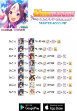 Uma Musume Pretty Derby | Global Server | Gems Bundle | DLC Content