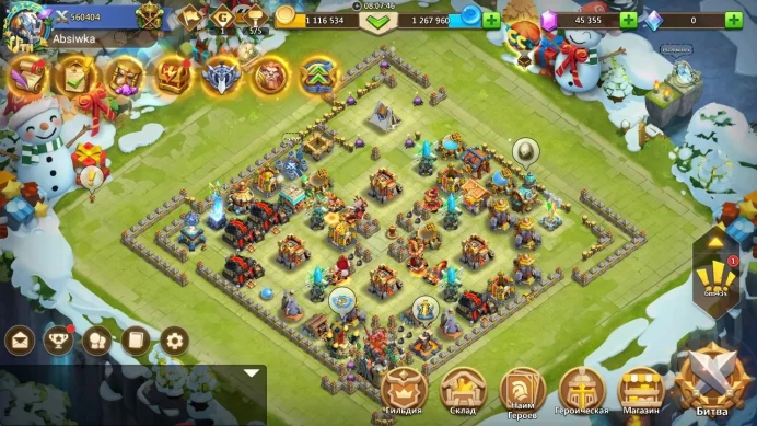 Castle Clash | 560k Might | Personal Android Account | Gmail Linked