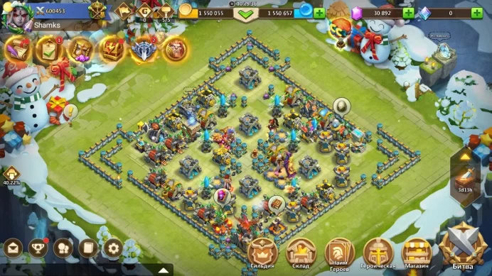 Castle Clash | 600k Might | Android | Personal Account | Not Linked to IGG