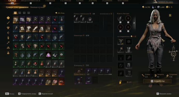 Level 12 Account | Upgraded Camp | 100k+ Gold | 1600 Shop Coins