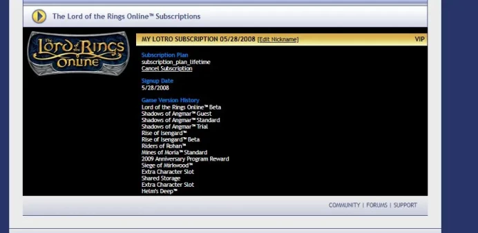 LOTRO | Lifetime VIP | 30,000 LP | 45 Characters | Premium Houses