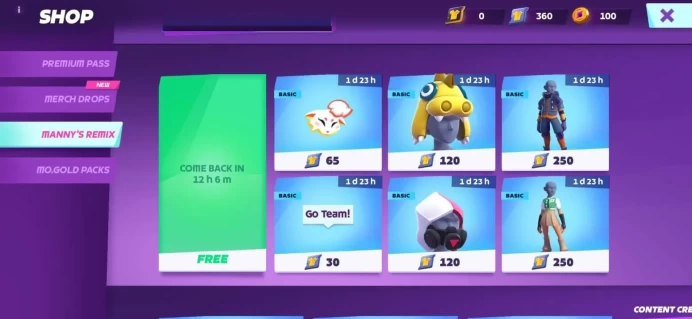 MO.CO | Level 1 | Collector Level 2 | 360 Merch Credits | 100 Mo.Gold