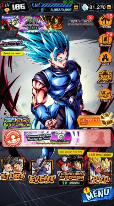 Dragon Ball Legends Global | 80,000-84,000 Crystals | 0-4 LF Units